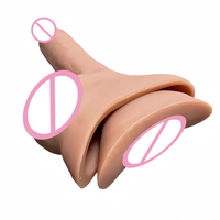 Urinoir féminin, dispositif de masturbation portable externe, jouet orgasmique, gode, dispositif de massage anal gay, gaine de gode 3 en 1