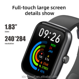 2025 nueva llegada reloj inteligente de moda para hombre soporte de ritmo cardíaco deporte relojes inteligentes <span class=keywords><strong>pulseras</strong></span> IP68 impermeable Fitness Tracker - Product Image 3