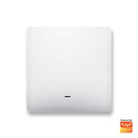 Interrupteur mural tactile intelligent Alexa pour Zigbee 3.0 16A Smart Life en matériau PC 1 voie Yandex Alice Smart Home