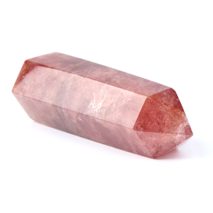 Pointe de cristal de quartz fraise naturelle en gros pour la guérison et les cadeaux - Product Image 5