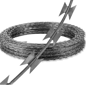 <span class=keywords><strong>Alambre</strong></span> <span class=keywords><strong>de</strong></span> púas tipo concertina SS430 BTO-22 para cercas <span class=keywords><strong>de</strong></span> seguridad - Product Image 5