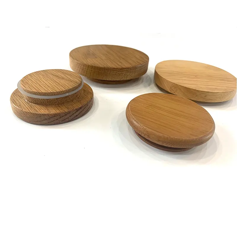 Деревянная крышка различных размеров под заказ, Пылезащитная креативная деревянная силиконовая крышка