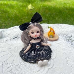 Bambola in Vinile da 17 cm per Bambine, Set Casa delle Bambole per Principesse, Vendita all'Ingrosso - Product Image 4