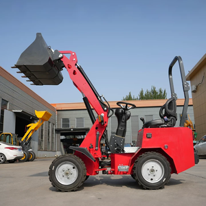 Diskon harga murah CE EPA roda pengangkut bumi mesin roda Mini pemuat Orchard roda hidrolik kompak pemuat untuk dijual - Product Image 6