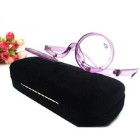 Offre Spéciale femmes mode presbytie couvercle rabattable rotatif lecture loupe lunettes de maquillage