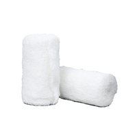Ventes chaudes de compresses jetables en fluff hémostatique, rouleaux de gaze médicale froissée, consommables médicaux