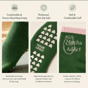 Anti Slip Custom Logo Yoga Pilates Grip <strong>Socks</strong> Low MOQ Fast Delivery Soft <strong>Cozy</strong> Custom Design <strong>Socks</strong> - Product Image 2