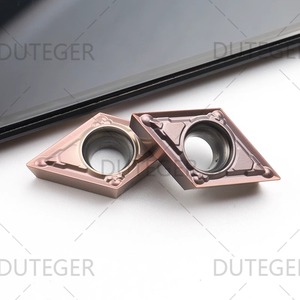 Plaquettes de coupe diamantées DESKAR DCMT11T302-MV, outils de précision en acier inoxydable pour l'usinage des métaux - Product Image 5