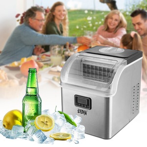 Machine à glaçons Winningstar 2,5 L, glaçons en forme de balle, acier inoxydable, commande tactile, portable, usage domestique - Product Image 4