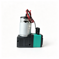 Pompe à diaphragme haute performance 7W 24V DC, 300ml/min, moteur à balais de charbon, micro-pompe à vide pour imprimante jet d'encre et équipement médical