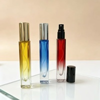 Flacon de parfum en verre transparent de haute qualité, carré ou ovale, vide, avec atomiseur, personnalisable avec logo, pour emballage de parfum - Prix usine