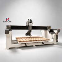 Machine de découpe CNC pour trous de lavabo en pierre, scie à pont 5 axes, perçage et fraisage pour comptoirs en granit et marbre