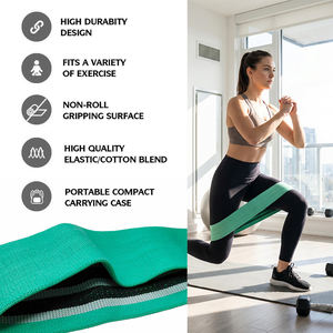 Bandas de Yoga Resistentes y Gruesas de Múltiples Colores, Tejido Duradero y Ecológico, Juego para <span class=keywords><strong>Ejercicios</strong></span> de Glúteos, <span class=keywords><strong>Piernas</strong></span> y Cadera - Product Image 1