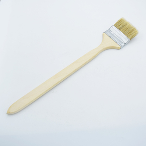 Cepillo de pintura de cerdas de mango de madera largo popular de fábrica para cepillos limpiadores de radiador de tratamiento de pared - Product Image 3