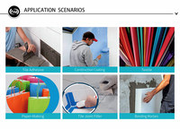 HEC Hydroxyéthylcellulose, additif épaississant stable pour peintures à base d'eau et détergents liquides, usine avec plus de 30 ans d'expérience.