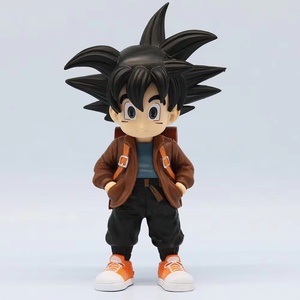 <span class=keywords><strong>Mochila</strong></span> Escolar <span class=keywords><strong>DBZ</strong></span> con Figuras de Goku Versión Q, Modelo de PVC de Dragon Z, Juguete de Moda, Adorno Coleccionable, Regalo para Estudiantes - Product Image 2