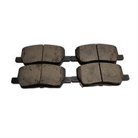 Nouvelles plaquettes de frein à disque semi-métalliques en céramique Kewosien KWS-6 pour MITSUBISHI Sigma 1989-1990 OLDSMOBILE Aurora 2001-2003 Garantie 1 an