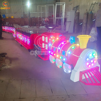 Train électrique miniature sans rails personnalisé pour parc d'attractions, centre commercial, jeux pour enfants, ferme familiale, aire de jeux pour enfants