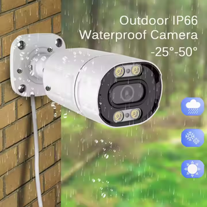 Système de caméra réseau 4MP POE IP Bullet 4CH CCTV NVR Kit Vision nocturne Audio bidirectionnel Cloud mémoire carte SD OEM sécurité Seetong - Product Image 5