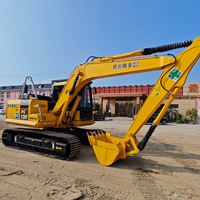 Excavatrice Komatsu PC130 d'occasion, PC120, PC130, PC138, PC150, pelle sur chenilles hydraulique de 13 tonnes pour travaux de construction