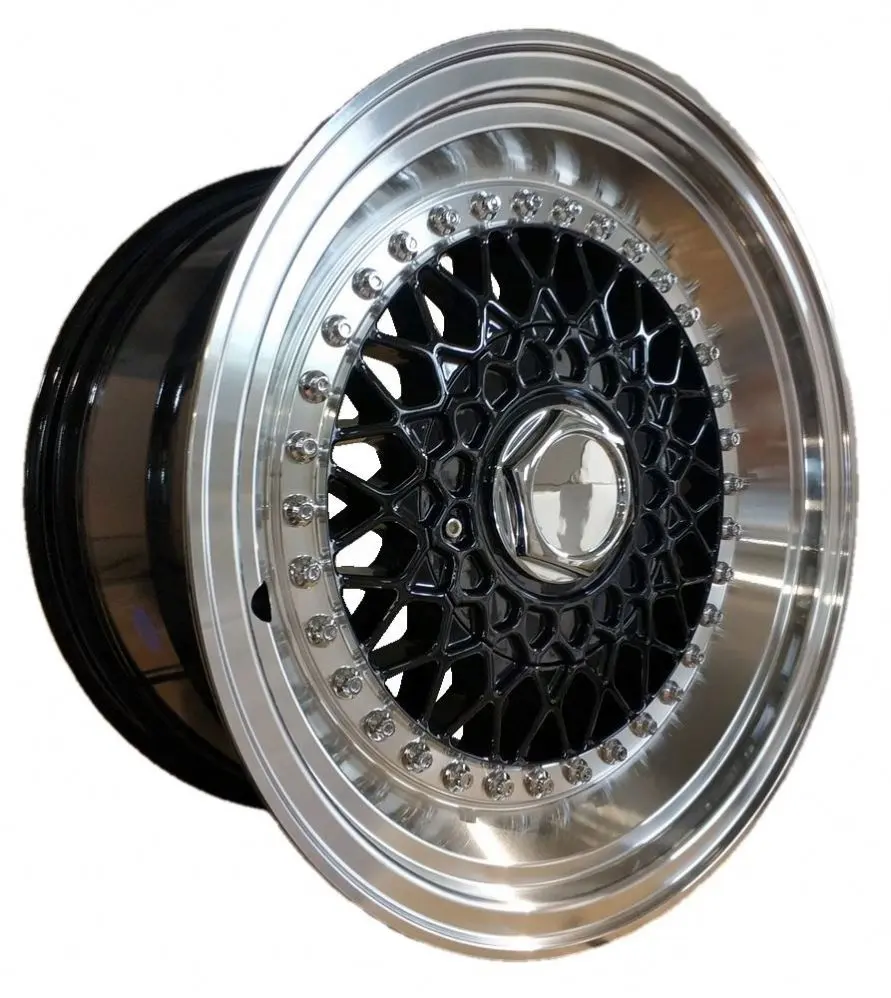 Flrocky Deep Dish Alloy Wheel 15 Inch 17 Inch Staggered 8 Holes 10 Lugs 100 120 Pcd Cheap Price Wheels Rim SH