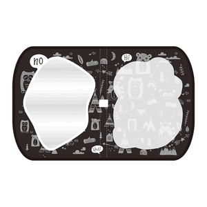 環境にやさしい無毒グラフィティ玩具ハンドバッグデザイン水描画キャンバスブラックホワイトスタイルDiyおもちゃセット子供用絵画アート - Product Image 3