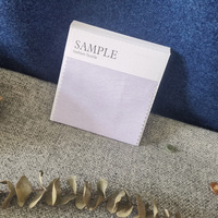 Tarjetas de Muestra de Tela Textil Reciclada con Logotipo Personalizado, Etiquetas de Papel para Muestras de Color con Impresión de Logotipo