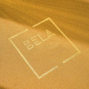 Cubierta de Menú Personalizada de Tela A5 A4 para Cafetería, Bar o Restaurante con Banda Elástica, Menús de Lino de 2 Paneles - Product Image 2