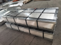 Tôle d'acier ondulée galvanisée, revêtement en zinc HDG de qualité SGCC, traitement de surface, tôles d'acier de toiture