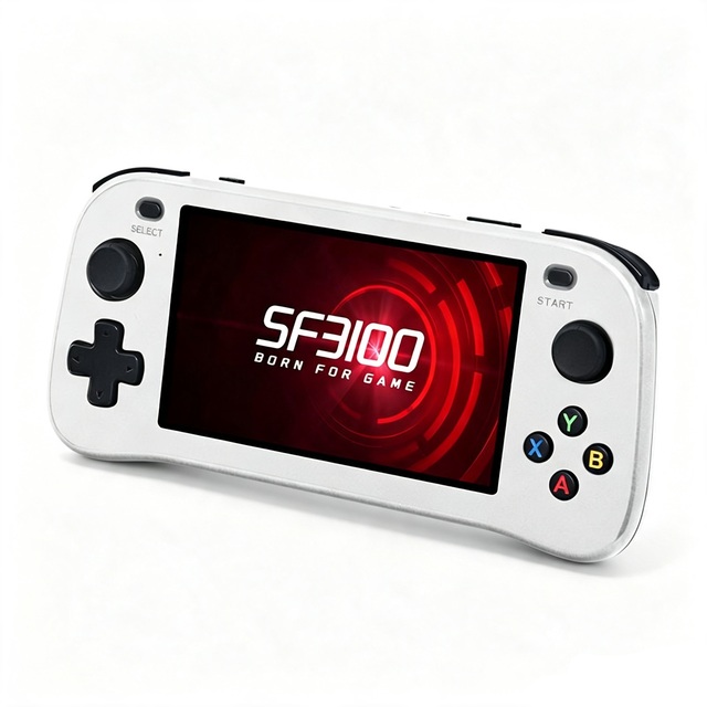 SF3100 Retro Handheld Game Console 4.5" 854x480 IPS Screen 3000mAh Battery 64GB Storage Dual Core 1.2GHz Processor Portable