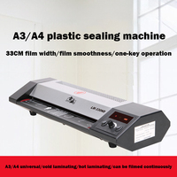 Machine de plastification et de découpe de film plastique A3/A4 pour usage commercial, domestique et de bureau, pour documents de format A5/A6