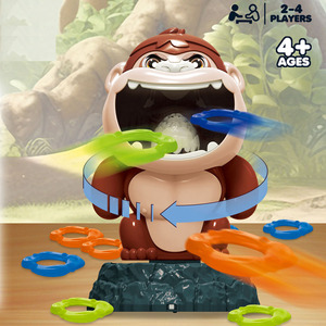 Giochi da Tavolo per 2-4 Giocatori, Giocattoli Educativi, <span class=keywords><strong>Orangutan</strong></span> Elettrico Rotante, Gioco da Tavolo Interattivo per Bambini - Product Image 5