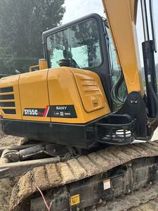 Excavatrices d'occasion originales Sany SY55C Pro SY55 5,5 tonnes 5 tonnes 6 tonnes Mini-excavatrice sur chenilles SY60C SY95C Moteur Isuzu pas cher - Product Image 2