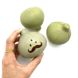 Pelotas Antiestrés Personalizadas con Forma <span class=keywords><strong>de</strong></span> Cebolla, Divertidas, <span class=keywords><strong>de</strong></span> PU, <span class=keywords><strong>para</strong></span> Aliviar el Estrés y la <span class=keywords><strong>Ansiedad</strong></span> - Product Image 1
