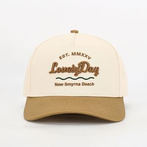 Casquette de baseball unisexe tendance et personnalisée en coton à 5 panneaux avec visière incurvée, broderie 3D vintage, pour hommes et femmes, style Gorras Dad Hat - Product Image 2