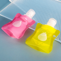 Sacs d'emballage en mylar personnalisés, comestibles, imprimés en couleur, stratifiés, avec bec verseur, sachet de crème, sachet d'échantillon de crème cosmétique