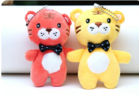 10 12cm 4 inch mini đồ chơi sang trọng cho cần cẩu Claw máy đồ chơi búp bê sang trọng Thú nhồi bông Đồ chơi móc khóa grabbing Máy bán hàng tự động - Product Image 6