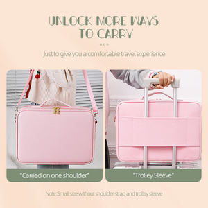 Trousse <span class=keywords><strong>de</strong></span> <span class=keywords><strong>maquillage</strong></span> <span class=keywords><strong>de</strong></span> grande capacité, <span class=keywords><strong>valise</strong></span> à cosmétiques <span class=keywords><strong>vide</strong></span>, organisateur <span class=keywords><strong>de</strong></span> <span class=keywords><strong>maquillage</strong></span> <span class=keywords><strong>de</strong></span> voyage, sac <span class=keywords><strong>de</strong></span> rangement <span class=keywords><strong>de</strong></span> <span class=keywords><strong>maquillage</strong></span> avec miroir lumineux Led - Product Image 3