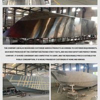 Yacht JS de 43 pieds en alliage de magnésium et d'aluminium, bateau de luxe