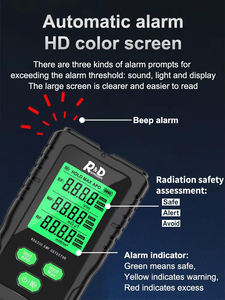 Detector Nuclear Eletromagnético de Três Cores para Medição de Radiação EF MF RF, Material Plástico ABS para Bateria - Product Image 5