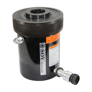 Cilindro Hidráulico de Pistón Hueco de Acción Simple Enerpac Serie RCH de 100 Toneladas, Utilizado para Tracción y Empuje - Product Image 3