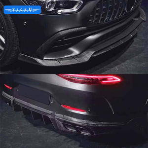 Kit carrosserie LD en fibre de carbone pour Mercedes <span class=keywords><strong>AMG</strong></span> <span class=keywords><strong>GT</strong></span> 50 53 <span class=keywords><strong>43</strong></span> couteau à vent avant lèvre arrière jupe latérale spoiler top wing - Product Image 5
