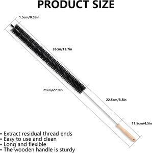 <span class=keywords><strong>Brosse</strong></span> <span class=keywords><strong>de</strong></span> <span class=keywords><strong>nettoyage</strong></span> longue et flexible multifonctionnelle <span class=keywords><strong>pour</strong></span> <span class=keywords><strong>radiateur</strong></span>, outil <span class=keywords><strong>pour</strong></span> cuisine, égouttoir, éliminateur <span class=keywords><strong>de</strong></span> peluches <span class=keywords><strong>pour</strong></span> lave-linge et sèche-linge - Product Image 3