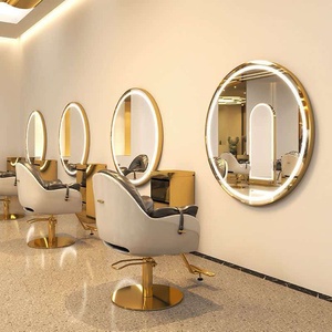 Espejo de Peluquería con Luces LED, Espejo Especial para Salón de Belleza y Barbería, Venta Caliente - Product Image 1