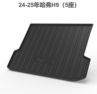 Autobo--- Tapis de sol en TPE pour Haval H9 modèles 2024-2025 (5 places, essence/diesel, 4 roues motrices) modèles conduite à gauche