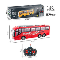 Voiture RC Offre Spéciale Haute Qualité 27MHz Radio Control Car Modeling Kids RC Bus Car Toy