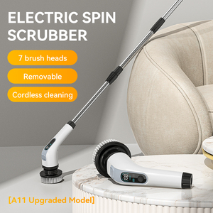 Épurateur électrique intelligent A11 IPX7 Têtes <span class=keywords><strong>de</strong></span> <span class=keywords><strong>nettoyage</strong></span> remplaçables Invite vocale sans fil 2500mAh Brosses électriques <span class=keywords><strong>de</strong></span> <span class=keywords><strong>nettoyage</strong></span> - Product Image 2