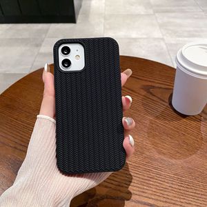 Cover posteriore per telefono cellulare in tessuto morbido in TPU stile semplice per iPhone 15 Pro 14 Plus 13 Pro Max 12 XR XS - Product Image 6
