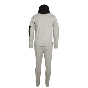 Survêtement Homme Gris en Coton Polaire Doux et Isolé Hiver Jogging Entraînement Sports Casual Wear Plus Size - Product Image 3