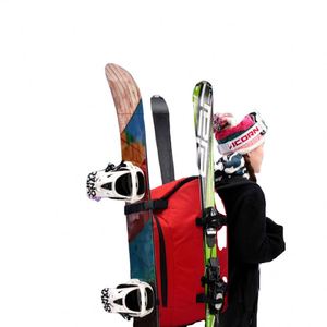 Sac à skis BSCI, sac à dos de voyage pour skis et chaussures de ski, grande capacité 50L pouvant accueillir un casque de ski - Product Image 6